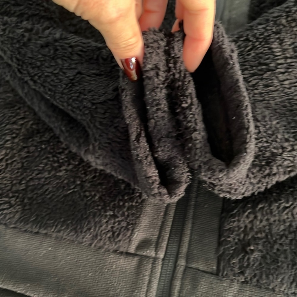 The North Face Women’s Fleece  Full Zip Jacket Black Small - Picture 8 of 12